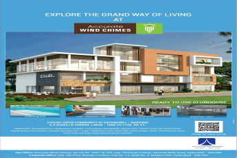 Avail luxury gated community at Accurate Wind Chimes in Gachibowli, Hyderabad